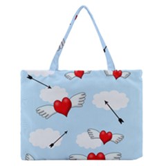 Love Hunting Medium Zipper Tote Bag by Valentinaart