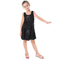 Joystick  Kids  Sleeveless Dress by Valentinaart