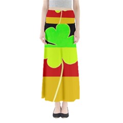 Irish German Germany Ireland Funny St Patrick Flag Maxi Skirts by yoursparklingshop