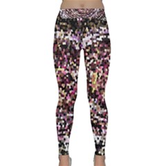 Mosaic Colorful Abstract Circular Classic Yoga Leggings by Amaryn4rt