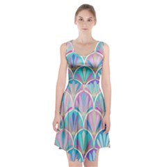 Colorful Lila Toned Mosaic Racerback Midi Dress by Brittlevirginclothing