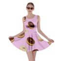 Donuts pattern - pink Skater Dress View1