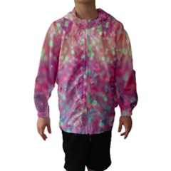 Colorful Sparkles Hooded Wind Breaker (kids) by Brittlevirginclothing