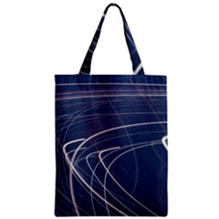 Light Movement Pattern Abstract Zipper Classic Tote Bag by Amaryn4rt