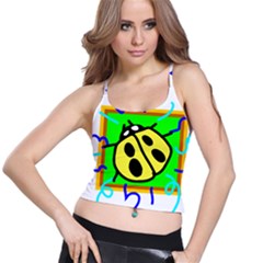 Insect Ladybug Spaghetti Strap Bra Top by Nexatart