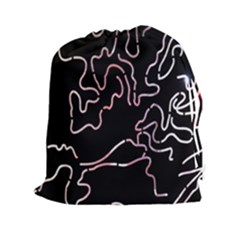 Abstract Glare Visual Art Drawstring Pouches (xxl) by Nexatart