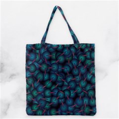 Background Abstract Textile Design Grocery Tote Bag by Nexatart