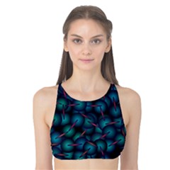 Background Abstract Textile Design Tank Bikini Top by Nexatart