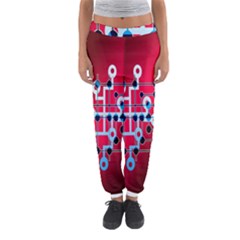 Board Circuits Trace Control Center Women s Jogger Sweatpants by Nexatart