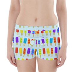 Food Pattern Boyleg Bikini Wrap Bottoms by Nexatart