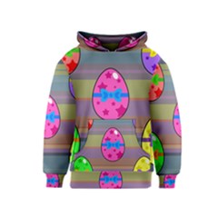 Holidays Occasions Easter Eggs Kids  Pullover Hoodie by Nexatart