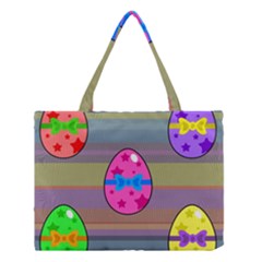 Holidays Occasions Easter Eggs Medium Tote Bag by Nexatart