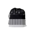 Piano Keyboard With Notes Vector Drawstring Pouches (Medium)  View2