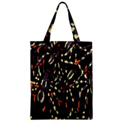 Spiders Background Zipper Classic Tote Bag by Nexatart