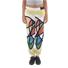 Art Abstract Exhibition Colours Women s Jogger Sweatpants by Nexatart