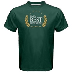 World s Best Boyfriend - Men s Cotton Tee by FunnySaying