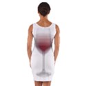 Wine Glass Steve Socha Wrap Front Bodycon Dress View2