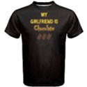 Black chocolate is my girlfriend Men s Cotton Tee View1