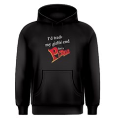 Black I  d Trade My Girl For A Pizza  Men s Pullover Hoodie by FunnySaying