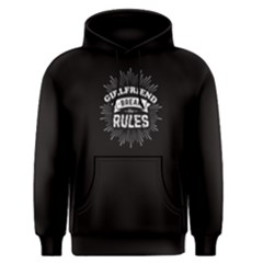 Black Girlfriend Break The Rules  Men s Pullover Hoodie by FunnySaying