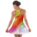 Blur Color Colorful Background Cotton Racerback Dress View2