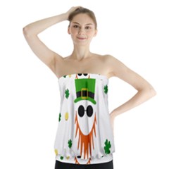 St  Patrick s Day Strapless Top by Valentinaart