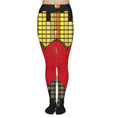 Love Music Women s Tights by Valentinaart