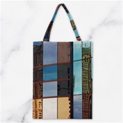 Glass Facade Colorful Architecture Classic Tote Bag by Nexatart