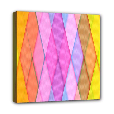 Graphics Colorful Color Wallpaper Mini Canvas 8  X 8  by Nexatart