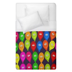 Happy Balloons Duvet Cover (single Size) by Nexatart