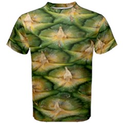 Pineapple Pattern Men s Cotton Tee by Nexatart