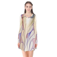 Pin Stripe Car Automobile Vehicle Flare Dress by Nexatart