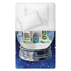 Winter Snow Ball Snow Cold Fun Duvet Cover (single Size) by Nexatart