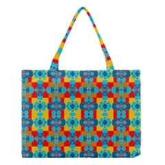 Pop Art Abstract Design Pattern Medium Tote Bag by Amaryn4rt