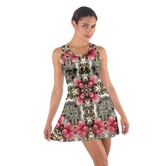 Flowers Fabric Cotton Racerback Dress by Amaryn4rt