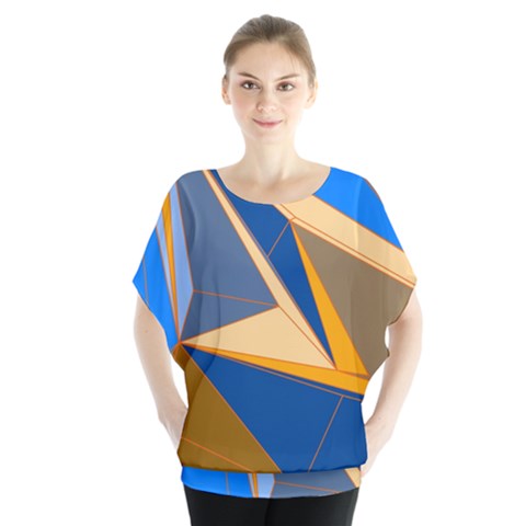 Abstract Background Pattern Blouse by Amaryn4rt