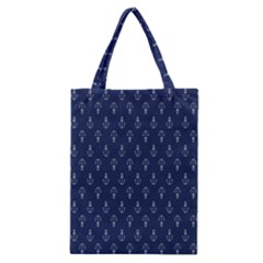 Anchor Pattern Classic Tote Bag by Amaryn4rt