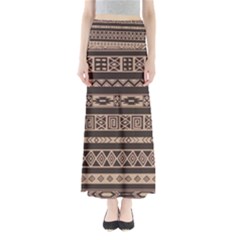 Ethnic Pattern Vector Maxi Skirts by Amaryn4rt