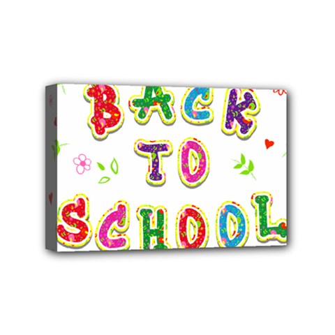 Back To School Mini Canvas 6  X 4  by Amaryn4rt