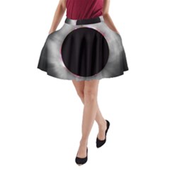 Solar Eclipse A-line Pocket Skirt by Amaryn4rt