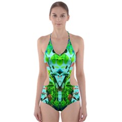 Eco Centered Cut-out One Piece Swimsuit by AlmightyPsyche