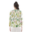 Flowers Pattern Hooded Wind Breaker (Women) View2