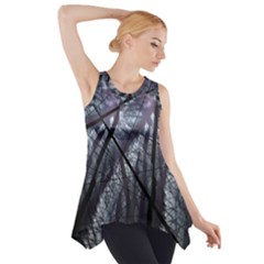 Fractal Art Picture Definition  Fractured Fractal Texture Side Drop Tank Tunic by Simbadda