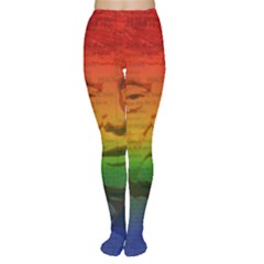 Rainbow Trump  Women s Tights by Valentinaart