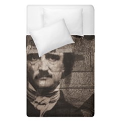 Edgar Allan Poe  Duvet Cover Double Side (single Size) by Valentinaart