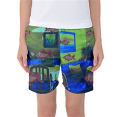 Natural Habitat Women s Basketball Shorts by Valentinaart