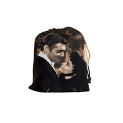 Gone With The Wind Drawstring Pouches (medium)  by Valentinaart