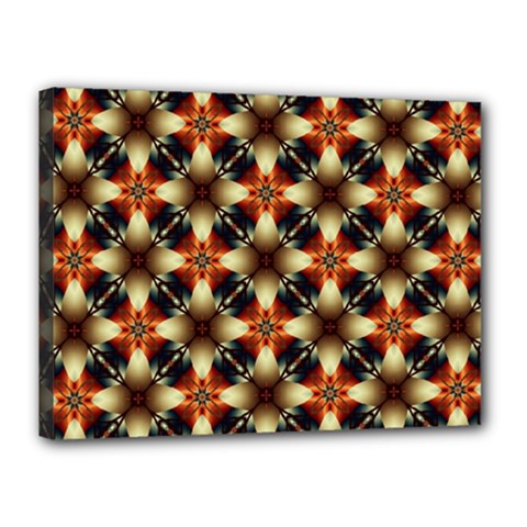 Kaleidoscope Image Background Canvas 16  X 12  by Simbadda