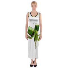 Mantis Fitted Maxi Dress by Valentinaart