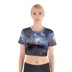 Large Magellanic Cloud Cotton Crop Top by SpaceShop